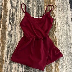 Kimchi Blue Red Romper